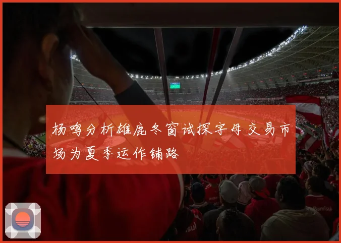 杨鸣分析雄鹿冬窗试探字母交易市场为夏季运作铺路